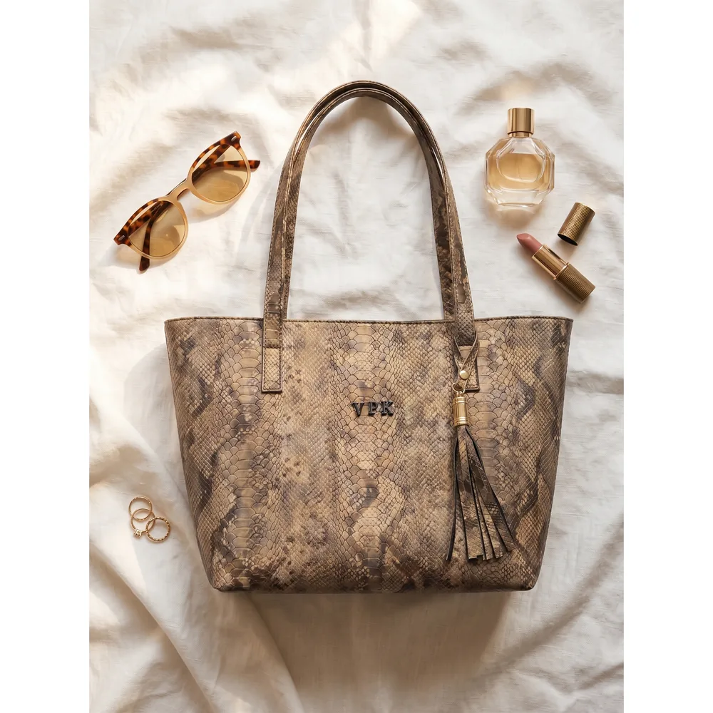 Galatea — bolsa personalizada con letras metálicas