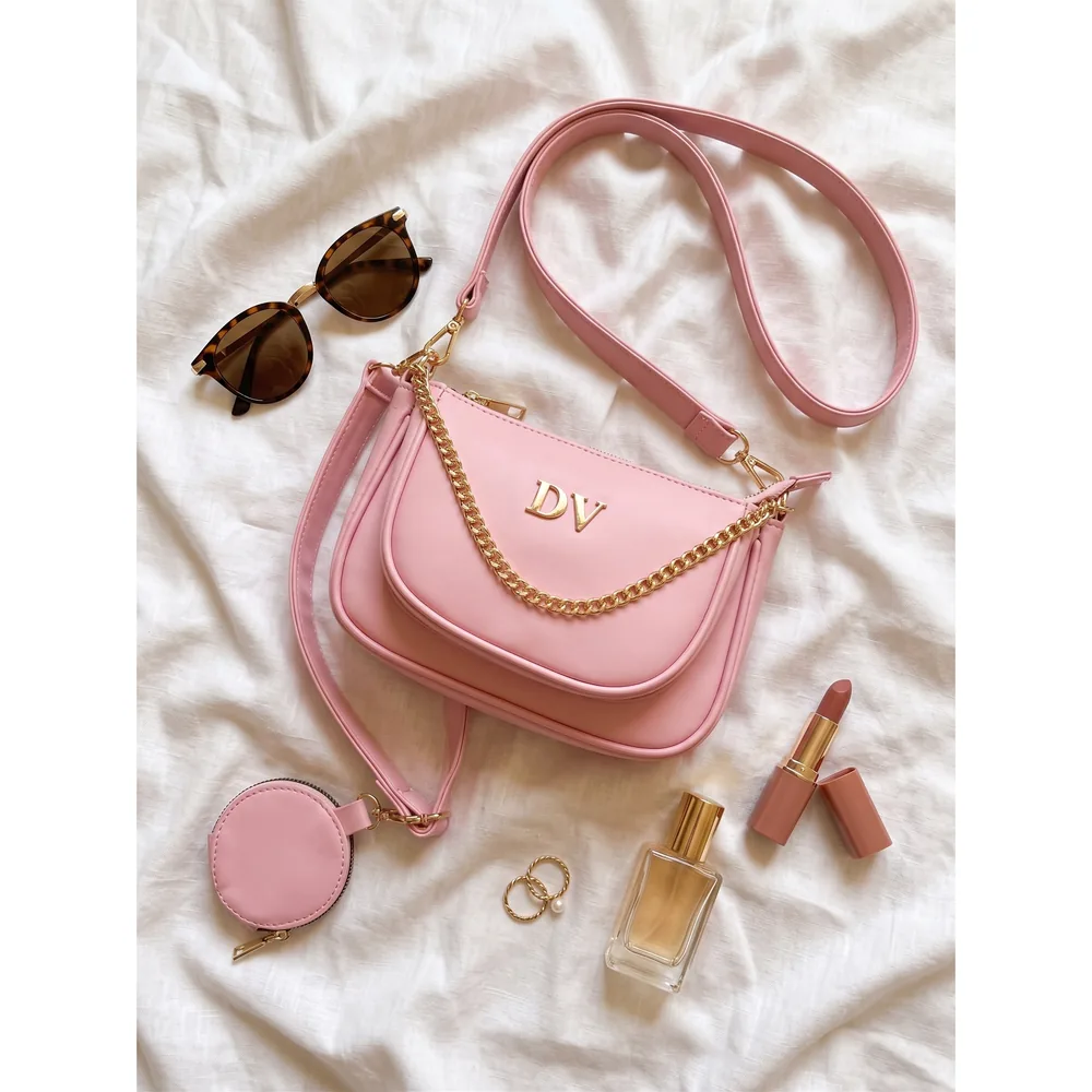 Harmonia — bolsa personalizada con letras metálicas
