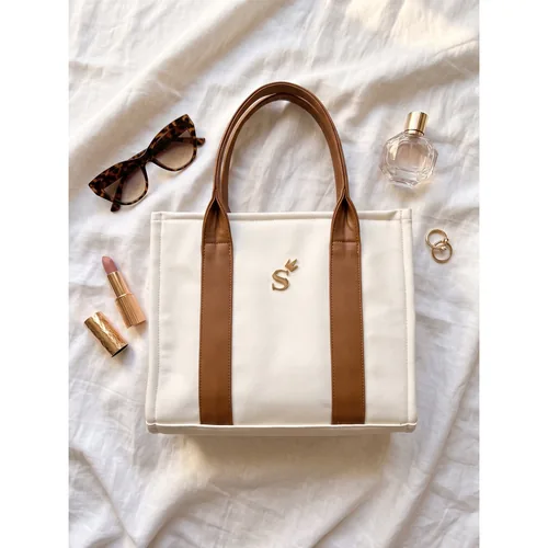 Bolsa Iris personalizada con letras metálicas