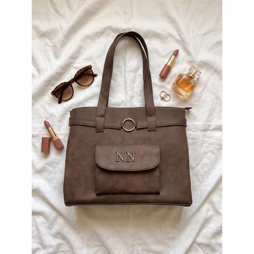 Bolsa Metis personalizada con letras metálicas