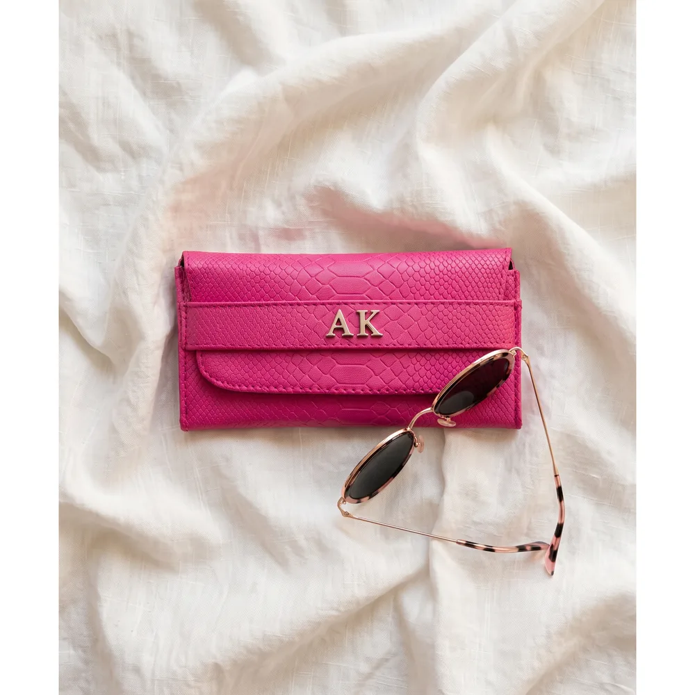 Portalentes — bolsa personalizada con letras metálicas