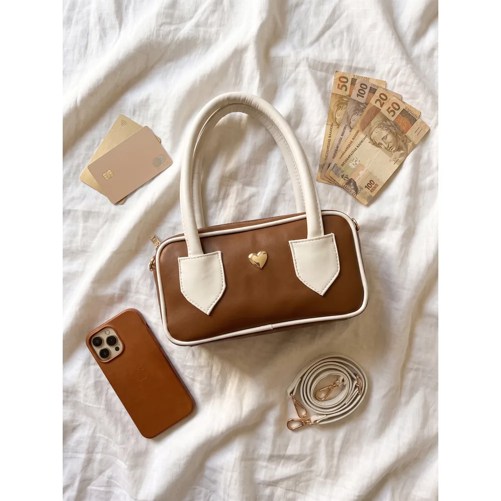 Rea — bolsa personalizada con letras metálicas
