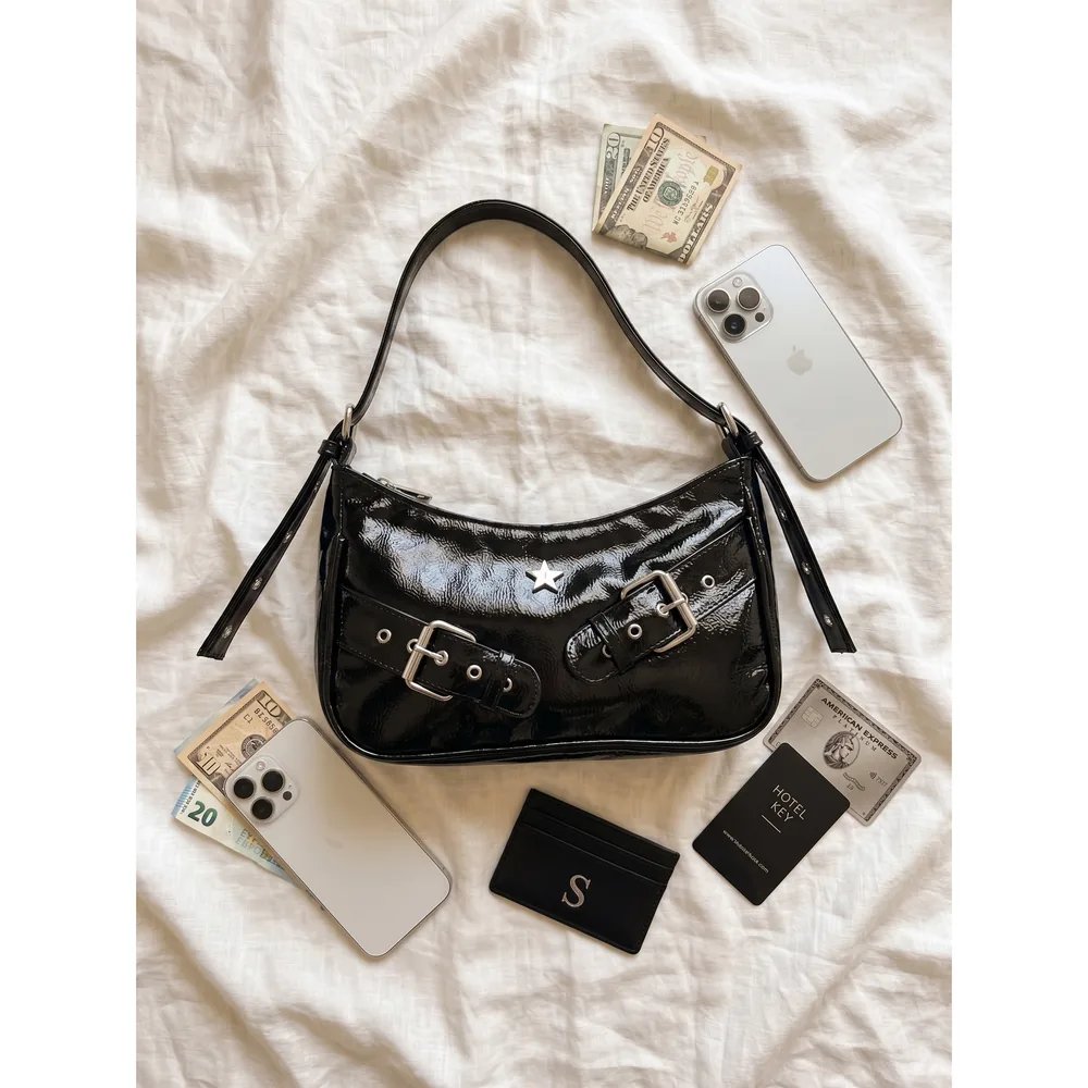 Selene — bolsa personalizada con letras metálicas