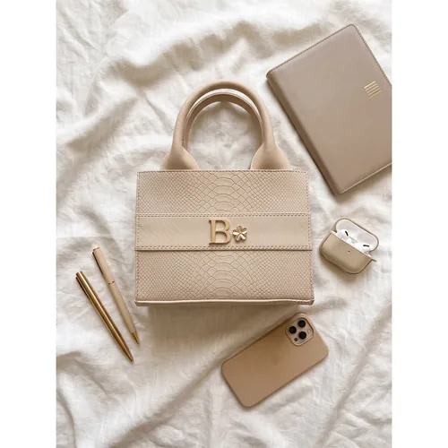 Bolsa Temis Mini personalizada con letras metálicas